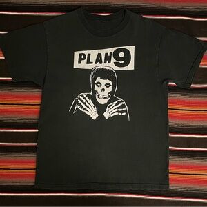 Black Graphic Tee for Men